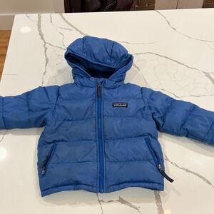 Patagonia down jacket blue